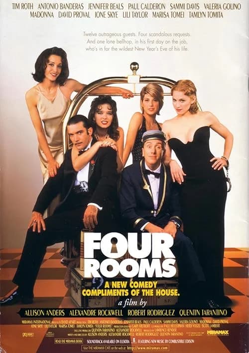 Four Rooms film posteri