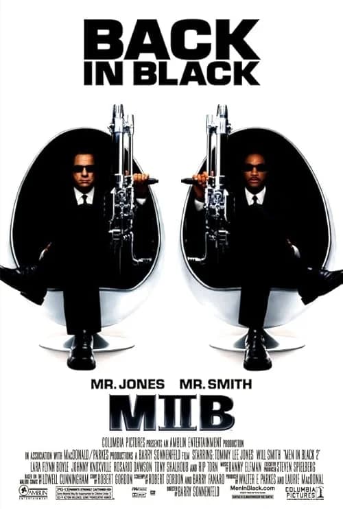 Men in Black II film posteri