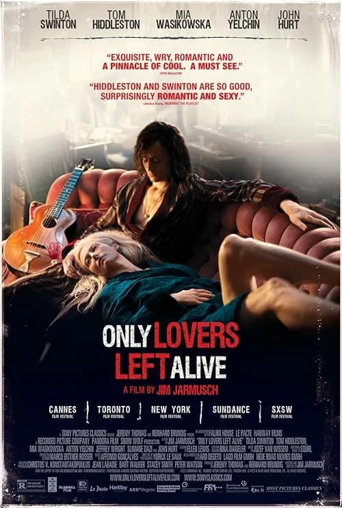 Only Lovers Left Alive film posteri