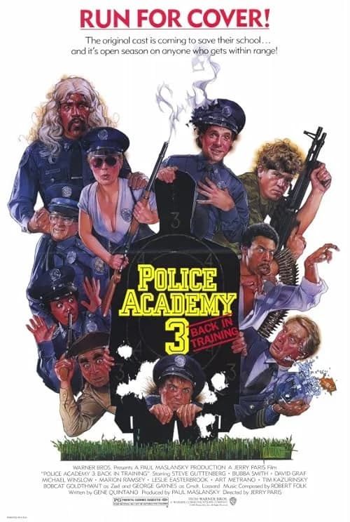 Police Academy 3: Back in Training film posteri