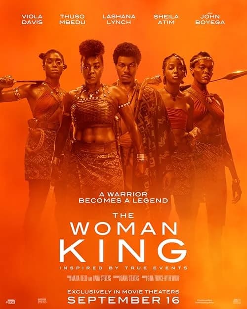 The Woman King film posteri